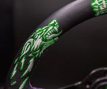 Load image into Gallery viewer, Steering Series 330mm Wheel - Green &amp; Purple