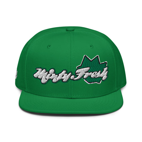 Green and White 6 Panel