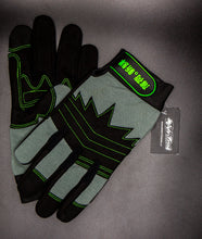 Load image into Gallery viewer, MF Mech Gloves - GRY GRN