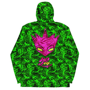 MF Tiger Print Green - Windbreaker