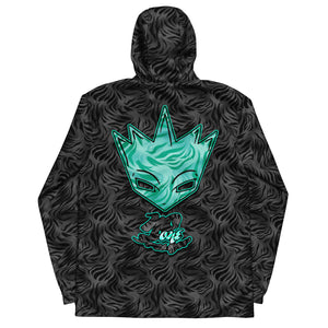 MF Tiger Print BLK/Teal - Windbreaker