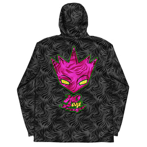 MF Tiger Print BLK/PinkPurp - Windbreaker