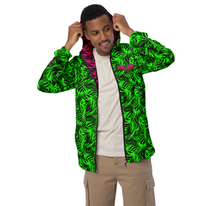 MF Tiger Print Green - Windbreaker