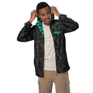 MF Tiger Print BLK/Teal - Windbreaker