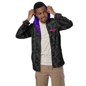 MF Tiger Print BLK/PinkPurp - Windbreaker