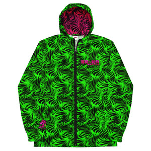 MF Tiger Print Green - Windbreaker