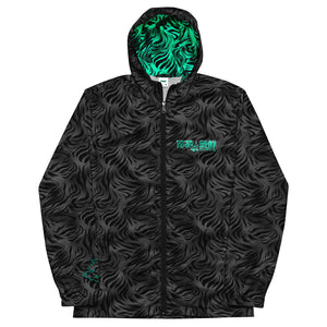 MF Tiger Print BLK/Teal - Windbreaker