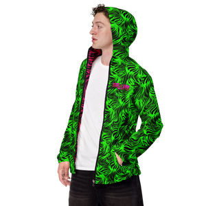 MF Tiger Print Green - Windbreaker