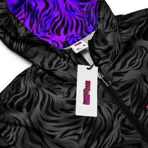 MF Tiger Print BLK/PinkPurp - Windbreaker