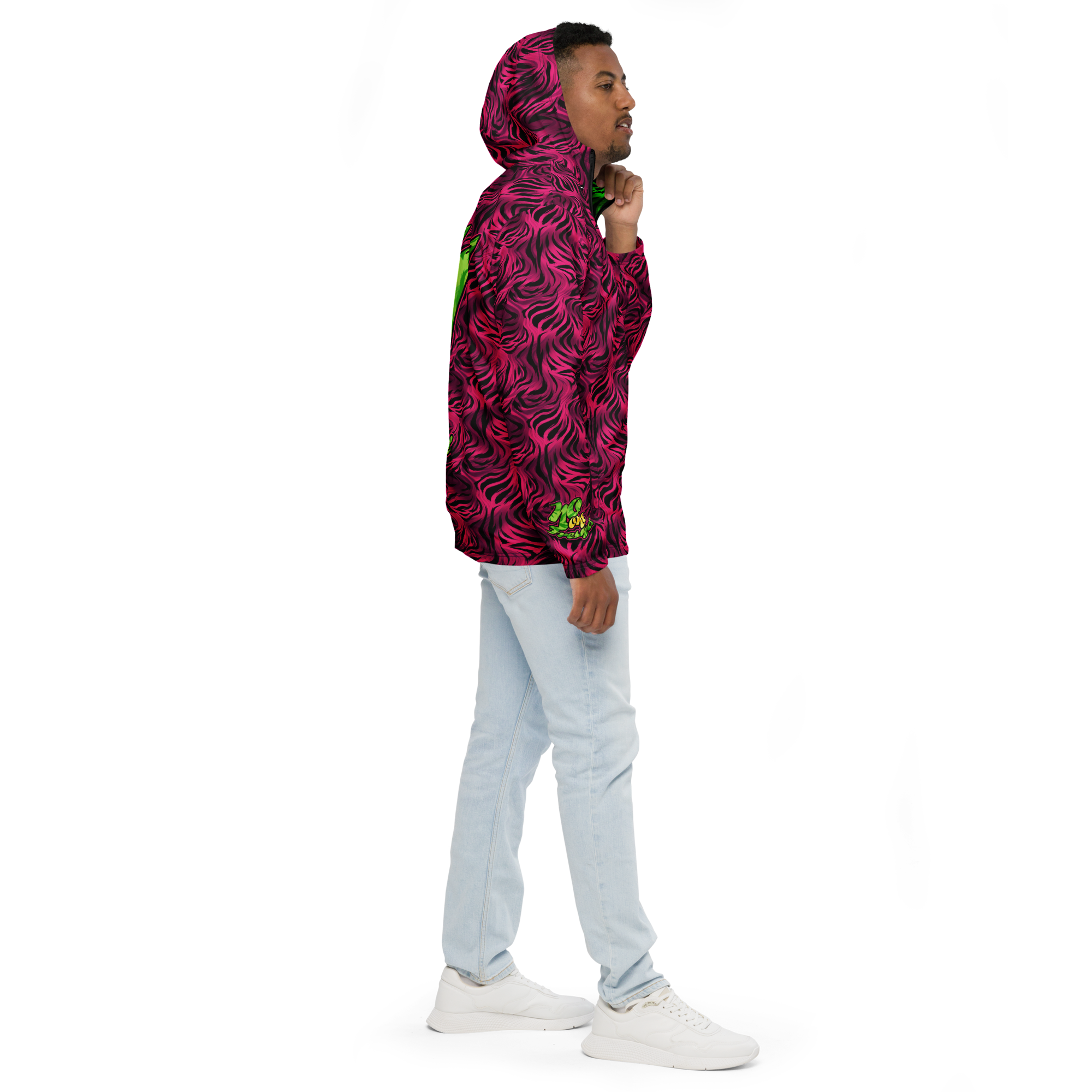 MF Tiger Print Pink - Windbreaker