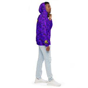 MF Tiger Print Purple - Windbreaker