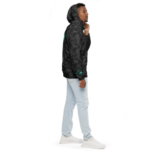 MF Tiger Print BLK/Teal - Windbreaker