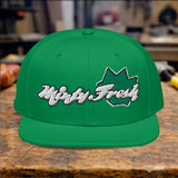Green and White 6 Panel