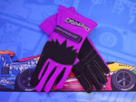 MF Racing Gloves - PRP WHT