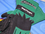 MF Racing Gloves - GRN WHT