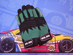 MF Mechanic Gloves - GRN WHT